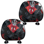 Halloween Evil Vampire Print Car Headrest Covers