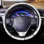 Halloween Evil Vampire Print Car Steering Wheel Cover