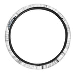 Halloween Evil Vampire Print Car Steering Wheel Cover