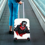 Halloween Evil Vampire Print Luggage Cover