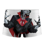 Halloween Evil Vampire Print Men's Boxer Briefs
