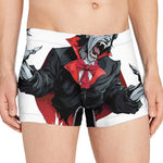 Halloween Evil Vampire Print Men's Boxer Briefs