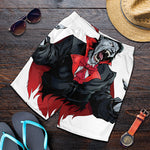 Halloween Evil Vampire Print Men's Shorts