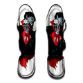 Halloween Evil Vampire Print Muay Thai Shin Guards