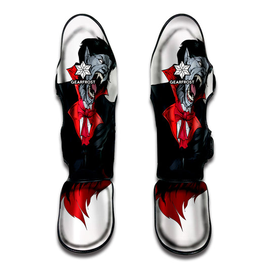 Halloween Evil Vampire Print Muay Thai Shin Guard