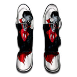 Halloween Evil Vampire Print Muay Thai Shin Guard
