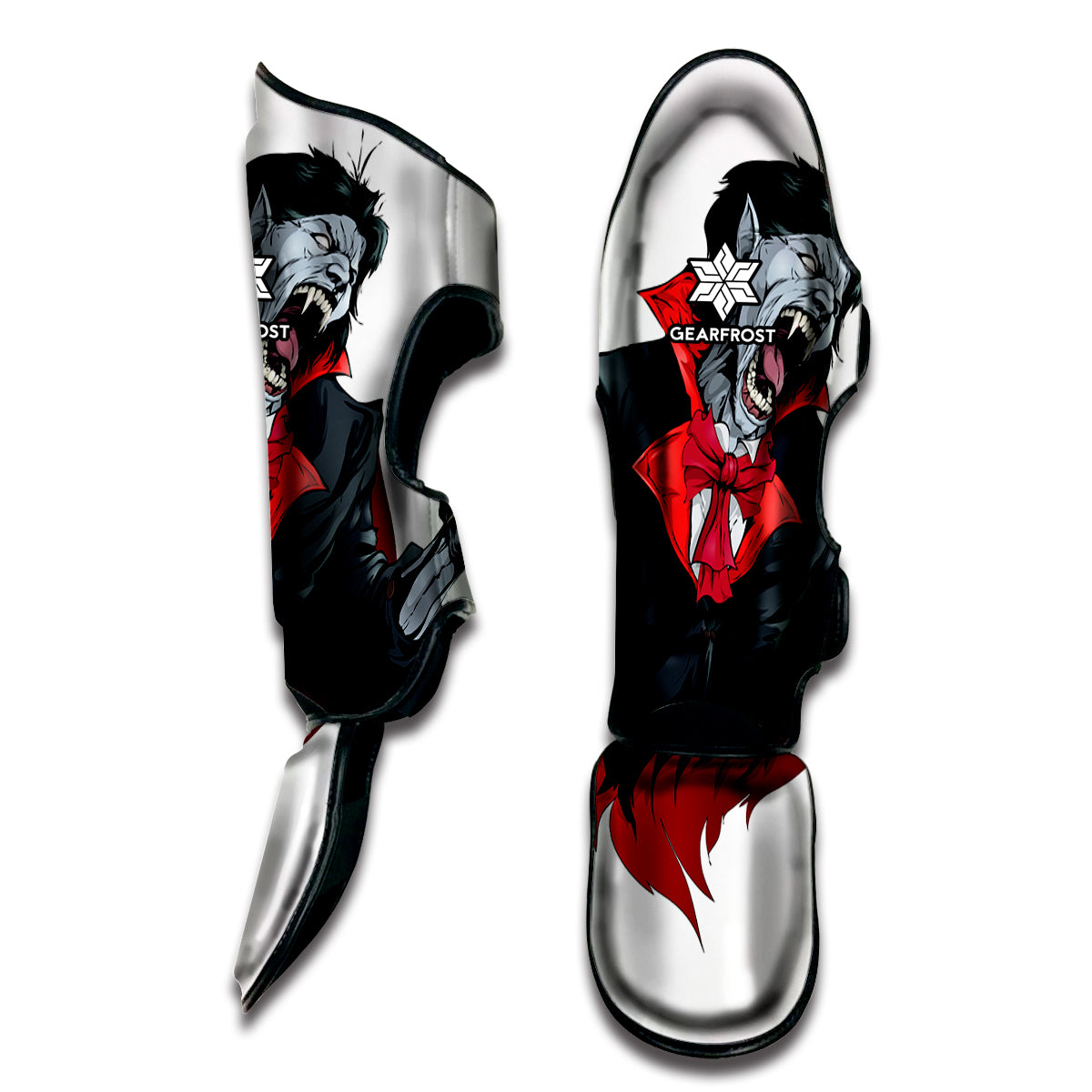 Halloween Evil Vampire Print Muay Thai Shin Guard