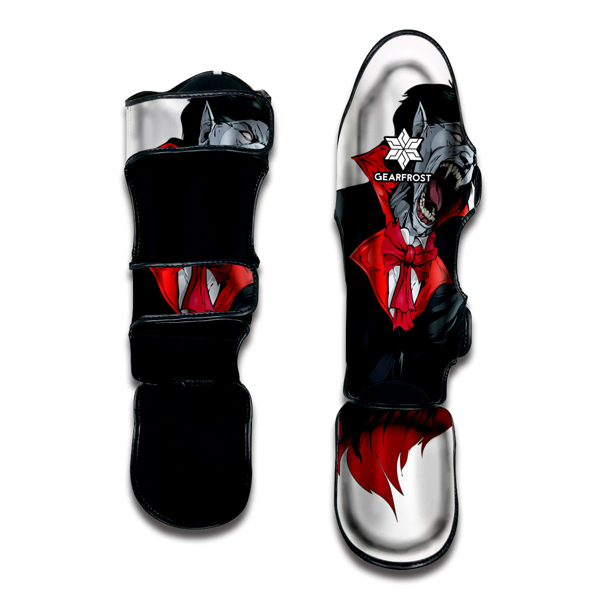 Halloween Evil Vampire Print Muay Thai Shin Guard