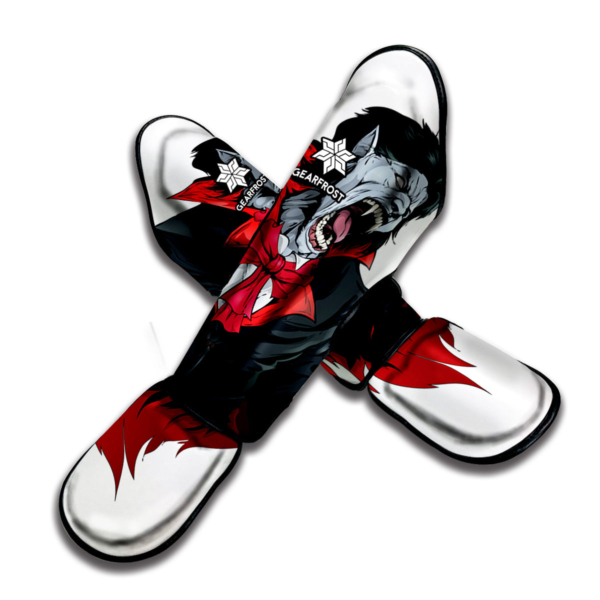 Halloween Evil Vampire Print Muay Thai Shin Guard