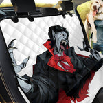 Halloween Evil Vampire Print Pet Car Back Seat Cover