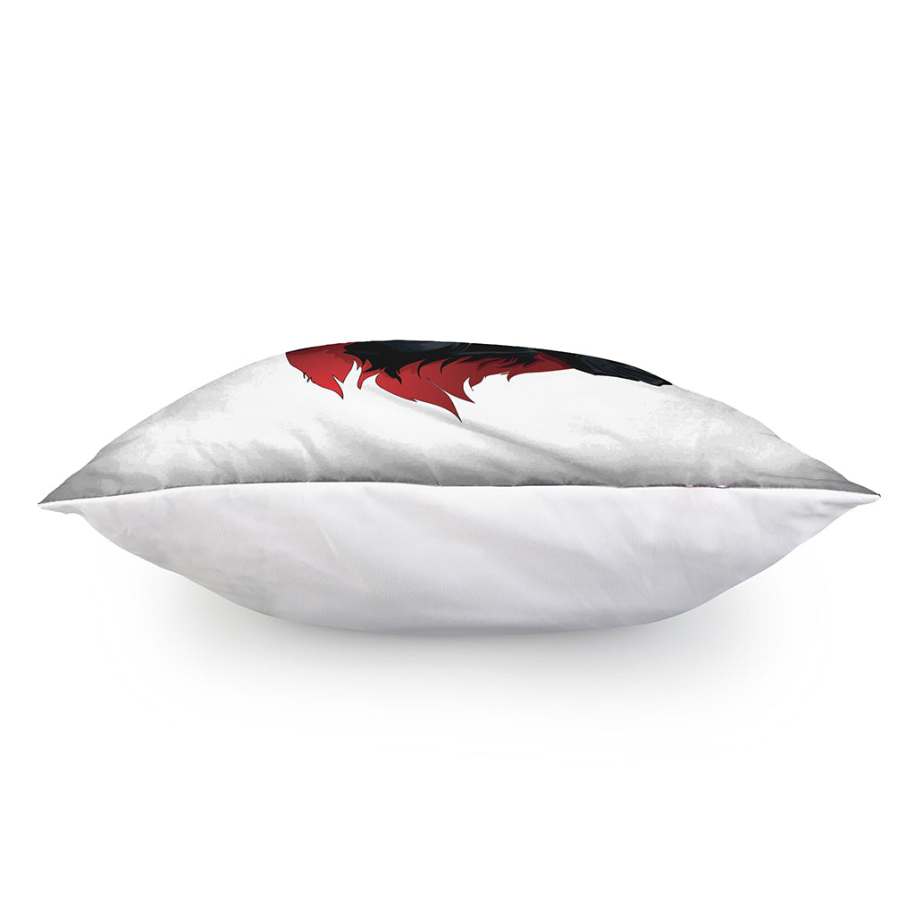 Halloween Evil Vampire Print Pillow Cover