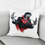 Halloween Evil Vampire Print Pillow Cover
