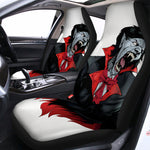 Halloween Evil Vampire Print Universal Fit Car Seat Covers