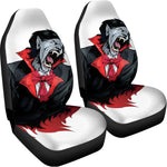 Halloween Evil Vampire Print Universal Fit Car Seat Covers