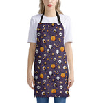 Halloween Eyeball Pattern Print Apron