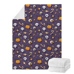Halloween Eyeball Pattern Print Blanket
