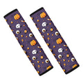 Halloween Eyeball Pattern Print Car Seat Belt Covers