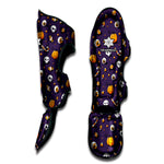 Halloween Eyeball Pattern Print Muay Thai Shin Guard