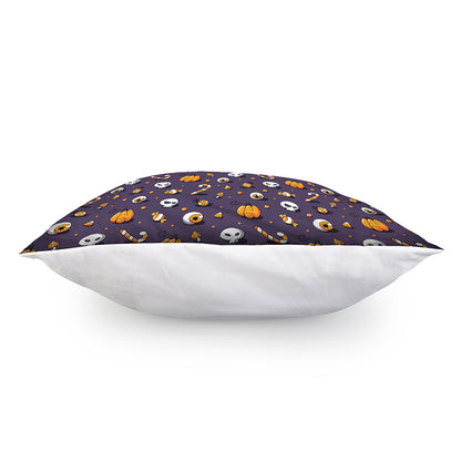 Halloween Eyeball Pattern Print Pillow Cover