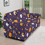 Halloween Eyeball Pattern Print Sofa Cover