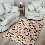 Halloween Festival Pattern Print Area Rug