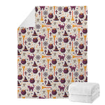 Halloween Festival Pattern Print Blanket