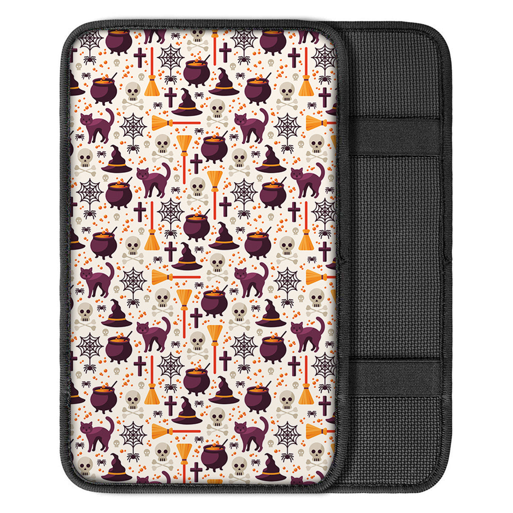 Halloween Festival Pattern Print Car Center Console Cover