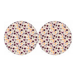 Halloween Festival Pattern Print Car Coasters