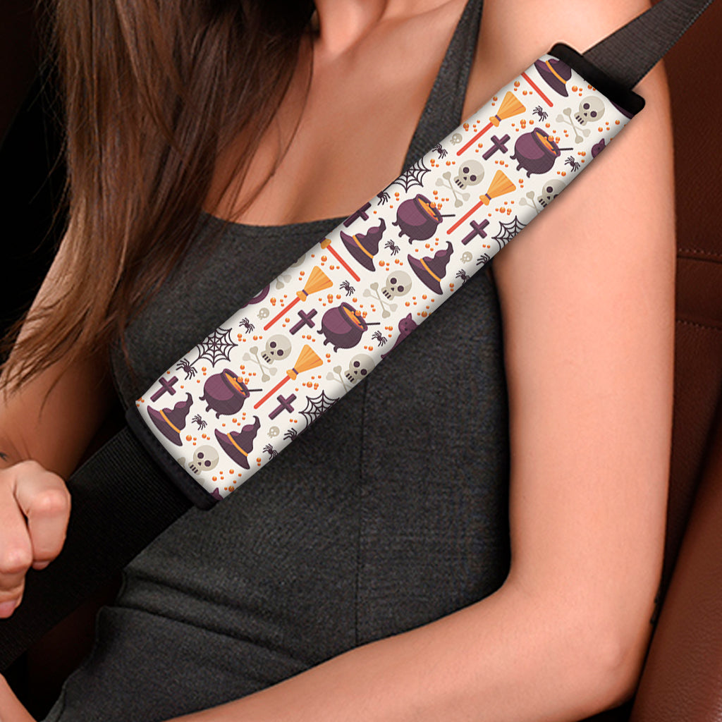 Halloween Festival Pattern Print Car Seat Belt Covers