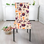 Halloween Festival Pattern Print Dining Chair Slipcover