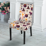 Halloween Festival Pattern Print Dining Chair Slipcover