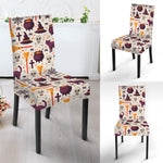 Halloween Festival Pattern Print Dining Chair Slipcover