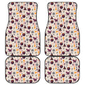 Halloween Festival Pattern Print Front and Back Car Floor Mats