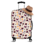 Halloween Festival Pattern Print Luggage Cover