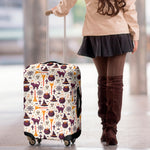 Halloween Festival Pattern Print Luggage Cover