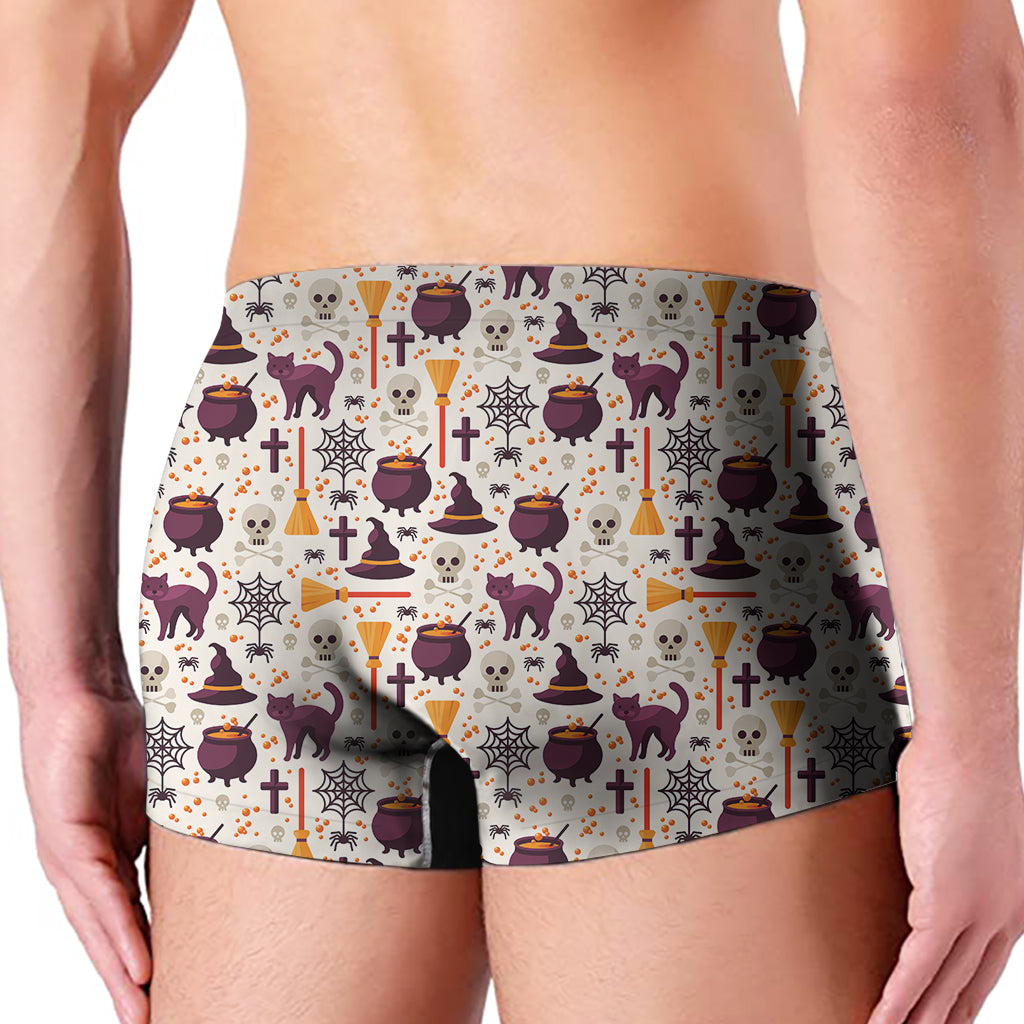 Halloween Festival Pattern Print Men's Boxer Briefs