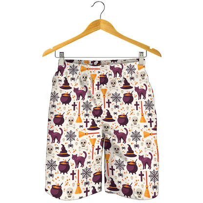 Halloween Festival Pattern Print Men's Shorts