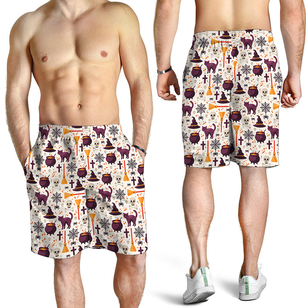 Halloween Festival Pattern Print Men's Shorts
