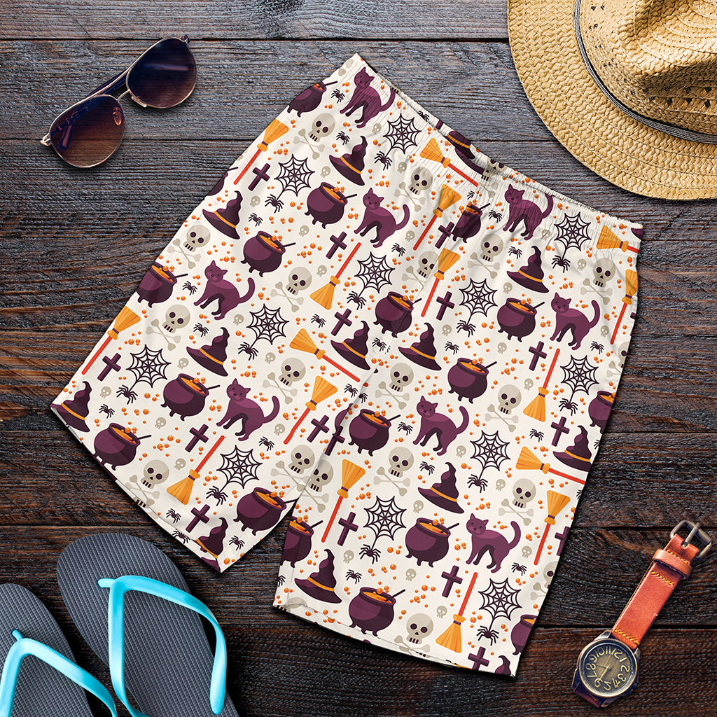 Halloween Festival Pattern Print Men's Shorts
