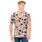 Halloween Festival Pattern Print Men's T-Shirt