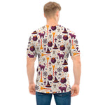 Halloween Festival Pattern Print Men's T-Shirt