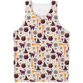 Halloween Festival Pattern Print Men's Tank Top