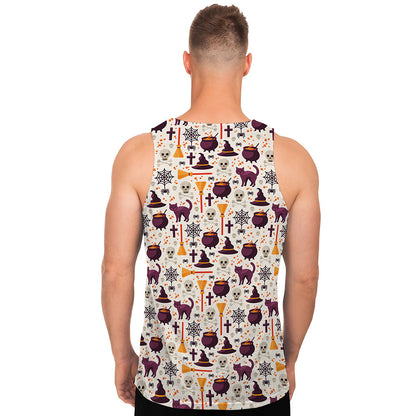 Halloween Festival Pattern Print Men's Tank Top