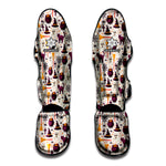 Halloween Festival Pattern Print Muay Thai Shin Guard