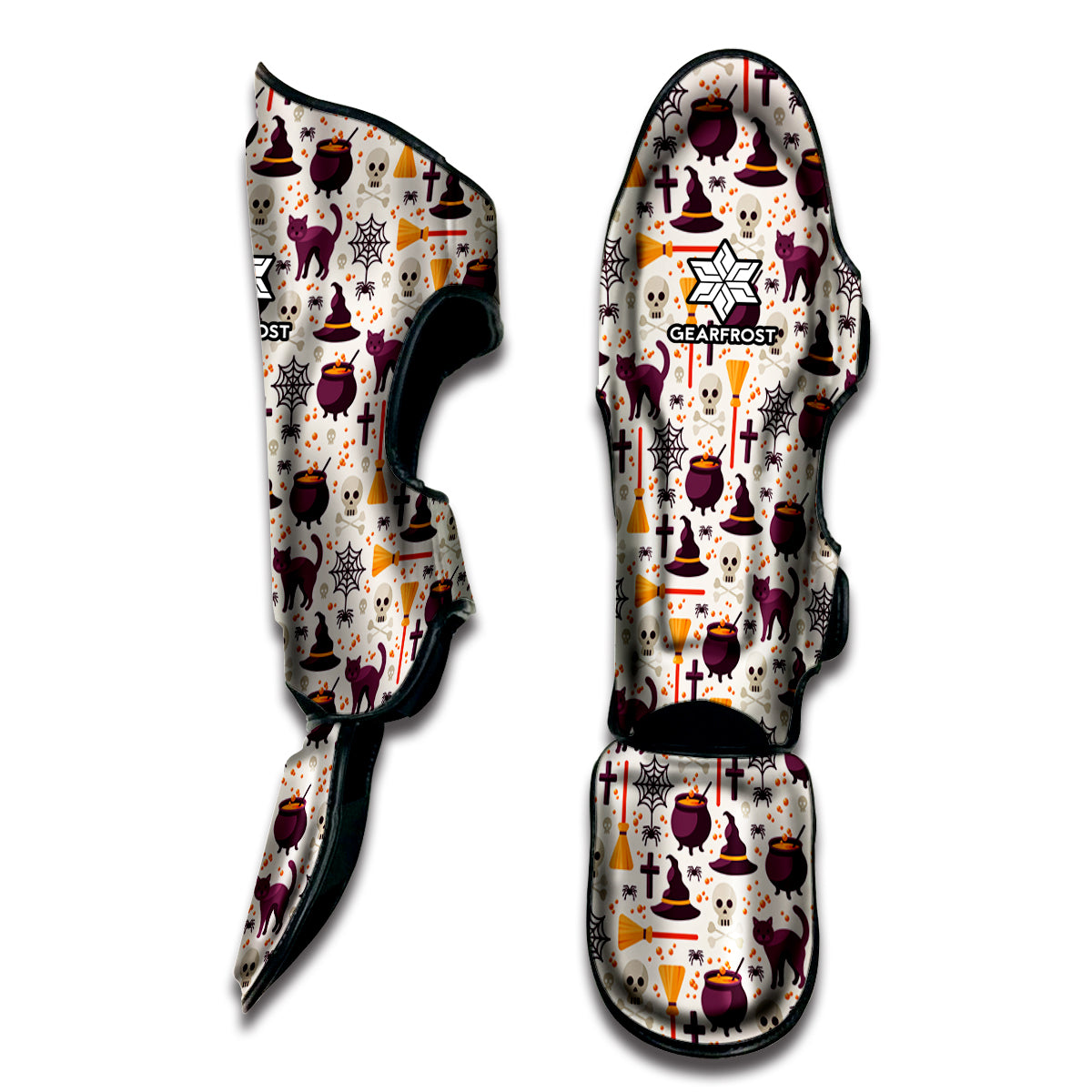 Halloween Festival Pattern Print Muay Thai Shin Guard