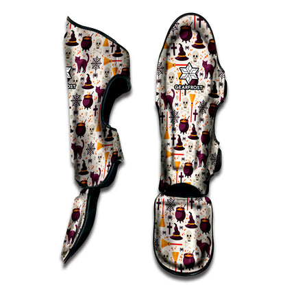 Halloween Festival Pattern Print Muay Thai Shin Guard