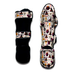 Halloween Festival Pattern Print Muay Thai Shin Guard