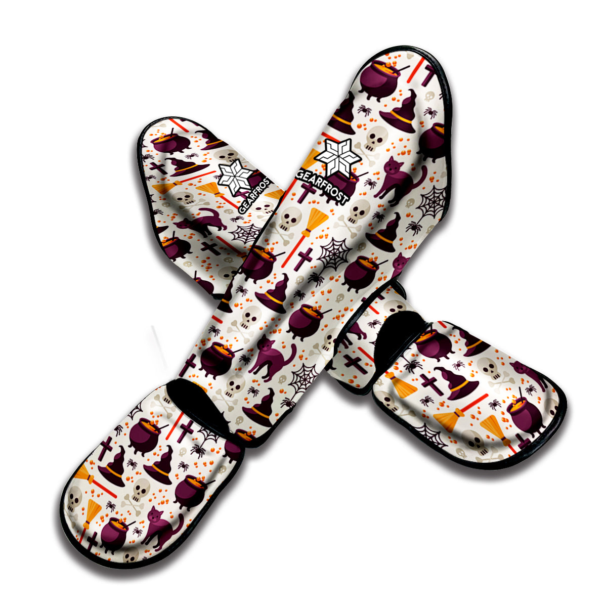 Halloween Festival Pattern Print Muay Thai Shin Guard