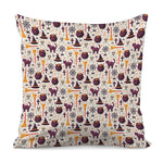 Halloween Festival Pattern Print Pillow Cover