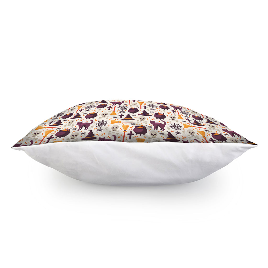 Halloween Festival Pattern Print Pillow Cover